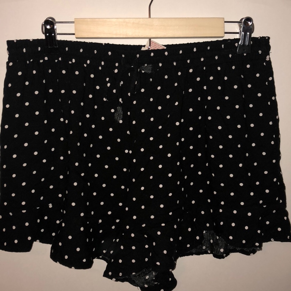 Polka dot shorts